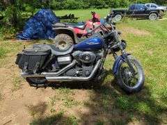 2007  HARLEY-DAVIDSON  FXDB / Dyna Street Bob 2007 Harley Davidson FXDB / Dyna Street Bob Motorcycle, VIN 1HD1GX4127K319408, Mileage Showing On Odometer 6,936, Missouri Title, See Details For Video, THURSDAY Pick Up