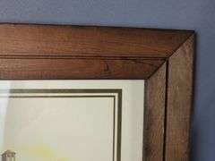 F. Massa Framed Watercolor Prints