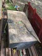 Steel Truck Tool Box Including Tools