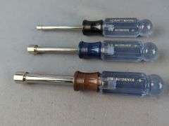 Screwdriver Set, Circuit Tester, Magnetic Parts Holder, and Nut Drivers