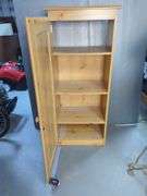 Hand Crafted Storage Cabinet with Shelves