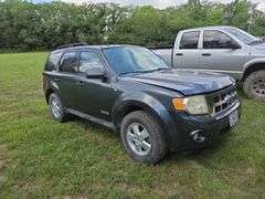 2008 Ford Escape Sport Utility Vehicle, VIN 1FMCU03178KA38830, Mileage Show On Odometer 276596, Missouri Title, See Details For Video, THURSDAY Pick Up