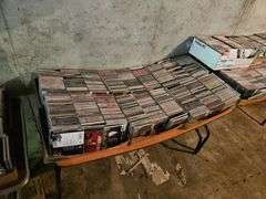 Massive Music Media Collection Including over 70,000 Record Albums, Cassette Tapes, And CDs