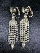 Costume Jewelry Collection: Necklace, Brooches, Bracelet, and Earrings