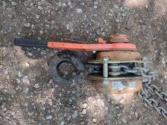 CM Series 653 Lever Chain Hoist, 3 Ton Capacity