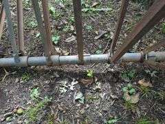 Metal Spiral Staircase Frame, 108" x 37"