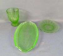 Uranium Vaseline Glass