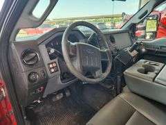2015 Ford F 550 Heavy Duty 4x4 Truck With Snow Plow and Monroe Spreader, Odometer Reads 75,797 Miles, VIN# 1FD0X5HT7FEB32574, Engine Oil Leak, Kansas Title, See Details For Video, See Details For Video