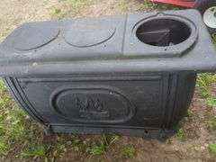 Camping Gear Including Fishing Rods, Net, Cooking Pot, and More