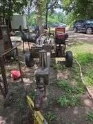 Mobile Hydraulic Log Splitter,12.5 HP Engine