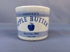 Lambrecht & Cooper's Butter Crock Collection - Creamery Advertising