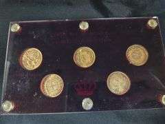 Gold Coins of the World Minted In The 1800's