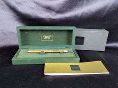 Cross Floral Pattern Pen with Original Box
