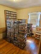 Massive Music Media Collection Including over 70,000 Record Albums, Cassette Tapes, And CDs