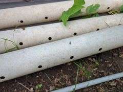 PVC and Metal Pipes, Various Sizes