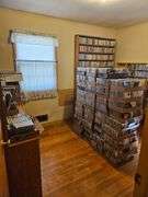 Massive Music Media Collection Including over 70,000 Record Albums, Cassette Tapes, And CDs