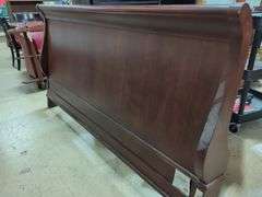 Wooden Sleigh Bed Frame