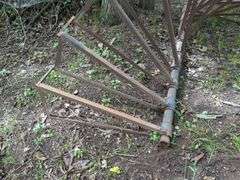 Metal Spiral Staircase Frame, 108" x 37"