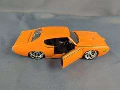 Diecast Model Car Assortment- Pontiac GTO, Ford Mustang GT