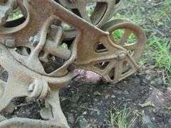 Antique Industrial Pulley System