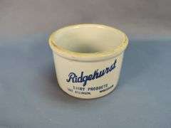 Ridgehurst Dairy Products Stoneware Crock