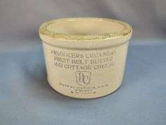 Producers Creamery Butter and Cottage Cheese Crock