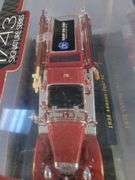 Lucky Die Cast 1/43 Scale Fire Engine Model Trucks - Lot of 4