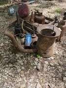 Oil Cans, Blow Torches and Vintage Auto Lamp