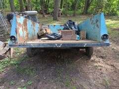 Two Wheel Utility Trailer with Ball Hitch