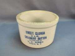 Sweet Clover Creamery Butter Crock