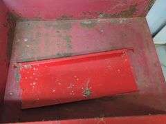 Red Utility Dump Bed Cart