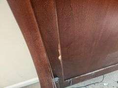Wooden Sleigh Bed Frame