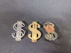 Men's Money Clip Collection, Qty 8