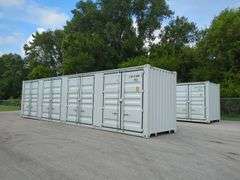 2025 40' High Cube Multi-Door Container - One Trip - Unused, Connex Load Out Will Be By Appointment Friday Afternoon Following The Load Out