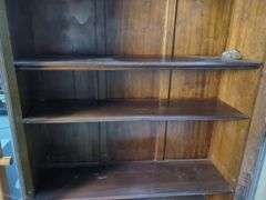 Antique Glass Door Display Cabinet