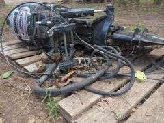Mercury Merc 500 50 HP Outboard Boat Motor, No Title