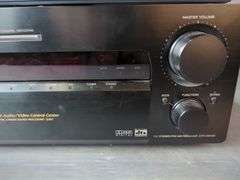 Panasonic Blu-Ray Disc Player, Philips Blu-Ray Disc Player, And Sony Digital Audio/Video Control Center