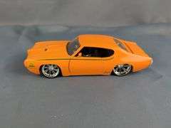 Diecast Model Car Assortment- Pontiac GTO, Ford Mustang GT