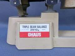 Ohaus Triple Beam Balance 2610g Capacity