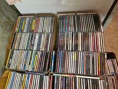 Massive Music Media Collection Including over 70,000 Record Albums, Cassette Tapes, And CDs