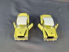 Diecast Classic Chevrolet Model Cars, Qty 5