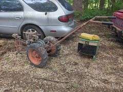 Walk-Behind Garden Tractor with Briggs & Stratton Engine
