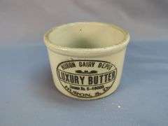 Huron Dairy Depot Luxury Butter Stoneware Crock