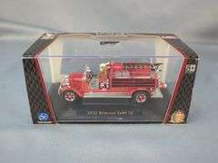 Lucky Die Cast 1/43 Scale Fire Engine Model Trucks - Lot of 4