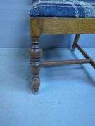Ornate Wood Dining Table with Matching Chairs
