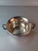 Hallmarked English Sterling Silver Collection Including Sugar Bowl And Creamer, And 925 Stamped Saucer