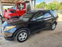 2014 Ford Explorer Sport Utility Vehicle, Odometer Reads 146,057, VIN# 1FM5K8AR6EGC38134, Engine Light On, Kansas Title, See Details For Video