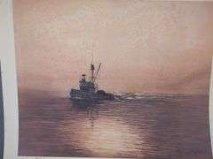 Bill Kerr 'Comin Home' Limited Edition Signed Watercolor