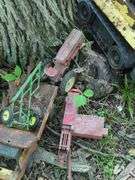 Toy Trucks, Tractors, and Croquet Set