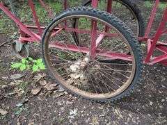 Industrial Metal Cart with Wheels